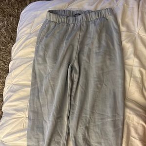 light purple/blue brandy sweats